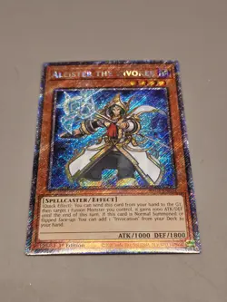 Yugioh! Aleister the Invoker (Alternate Art) - RA04-EN024 - Platinum Secret Rare - Image 1