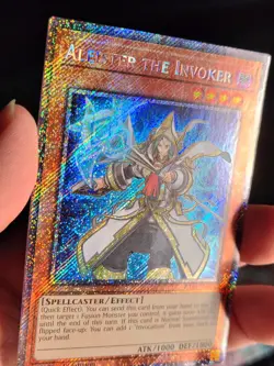 Yugioh! Aleister the Invoker (Alternate Art) - RA04-EN024 - Platinum Secret Rare - Image 3