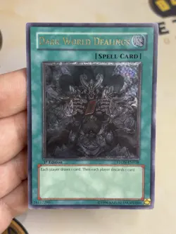 Dark World Dealings STON-EN038 Ultimate Rare 1st Edition YuGiOh! NM - Image 2