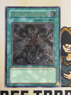Dark World Dealings STON-EN038 Ultimate Rare 1st Edition YuGiOh! NM - Image 3