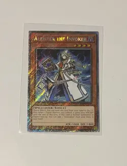 Yu-Gi-Oh! Aleister The Invoker #RA04-EN278 Platinum Secret Rare 1st Ed (NM) - Image 1