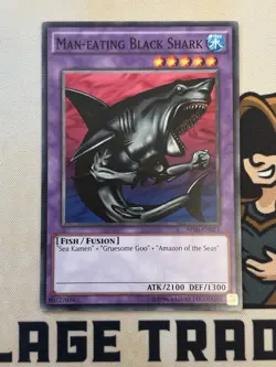 Man-Eating Black Shark AP06-EN021 Common LP YuGiOh! - Image 2