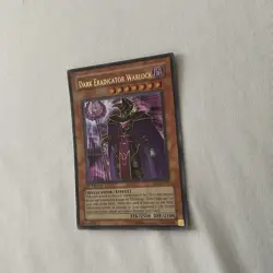 Yugioh Dark Eradicator Warlock SD6-EN001 1st Edition Ultra Rare - Image 1