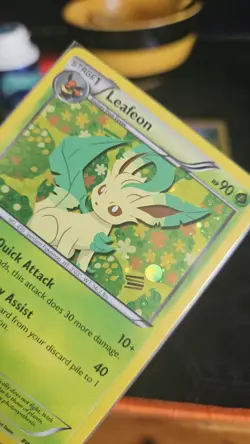 Leafeon BW87 Promo Rare Holo Pokemon Card NM - Image 3