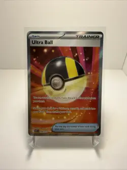 English ASCEn Ultra Ball 264/217 Full Art Ultra Rare Trainer Pokemon Card 2026 - Image 1