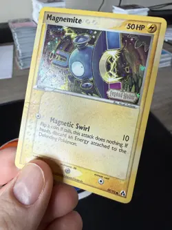 Pokemon Card - Magnemite Legend Maker Stamped 59/92 Common Reverse Holo - Image 2
