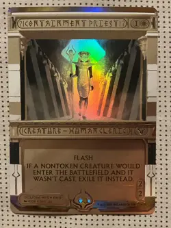 Containment Priest Masterpiece Series: Amonkhet Invocations Foil - Image 1