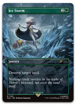 Ice Storm #1745 (NM) Secret Lair Drop SLD Magic MTG - Image 1