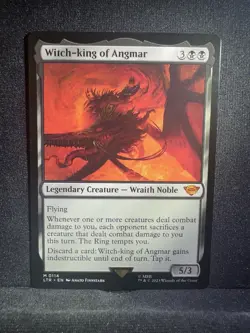 Witch-King of Angmar - MTG LTR M 0114 Regular NM - Image 1