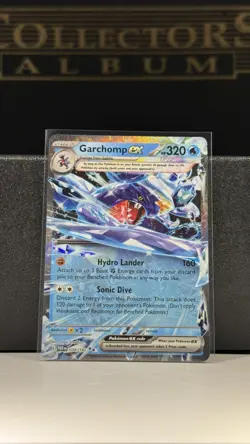 Pokemon Card Garchomp ex 038/182 Paradox Rift Double Rare - Image 1