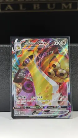 Pokemon Vivid Voltage Aegislash VMAX 127/185 Ultra Rare - Image 1