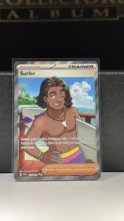 Surfer 235/191 Full Art Rare Pokemon Surging Sparks SV8 - Image 1