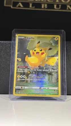 Pikachu GG30/GG70 Pokemon Crown Zenith Galarian Gallery English DMG - Image 1