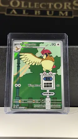 Pokemon TCG Pidgeotto 208/197 SV03: Obsidian Flames Holo Full Art - Image 1