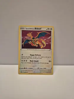 Special Delivery Bidoof SWSH177 SWSH Pokemon Center Promo NM - Image 1