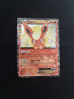 Flareon EX RC6-32 Generations: Radiant Collection Holo Pokemon TCG - LP/MP - Image 1