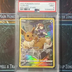 2022 Pokemon SWSH FA/Eevee Brilliant Stars #TG11 PSA 9 MINT - Image 1