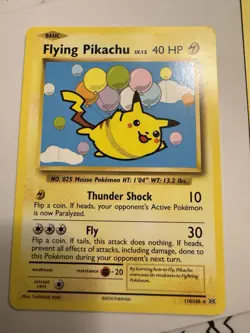 XY Evolutions Flying Pikachu 110/108 And Pilachu 35/108 Pokemon - Image 3