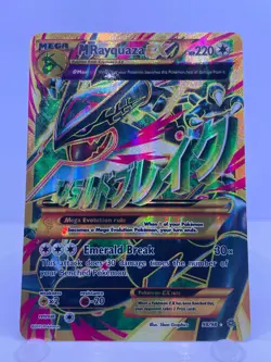 M Rayquaza EX (Shiny Full Art) 98/98 - Pokemon Ancient Origins - MP - Image 1