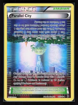 Parallel City Reverse Holo Uncommon Pokemon XY - BREAKthrough 145/162 LP - Image 1