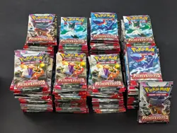 Lot (180) Pokemon Scarlet & Violet SV02 Paldea Evolved Booster Packs Sealed - Image 1