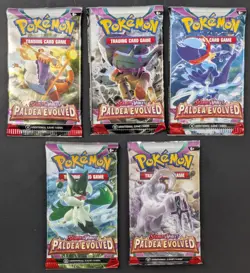 Lot (180) Pokemon Scarlet & Violet SV02 Paldea Evolved Booster Packs Sealed - Image 2