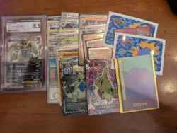 Pokemon Card Lot, Tyranitar 42 Graded 8.5 And Many More - Image 1