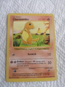 Pokemon Pokemon Base Set (Shadowless) Charmander 46/102 - Image 1