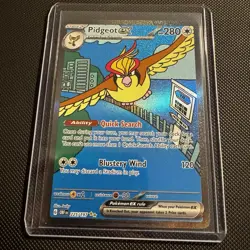 Pidgeot ex - 225/197 - Special Illustration Rare - Obsidian Flames - NM/M - Image 1