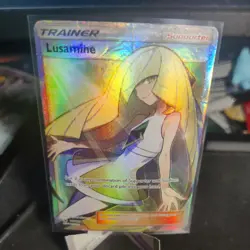 Lusamine 110/111 Full Art Trainer Pokemon Crimson Invasion HP - Image 1