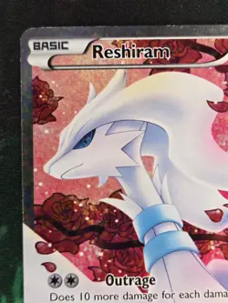 Reshiram (Full Art) RC22/RC25 Holo Legendary Treasures: RC HP Pokemon - Image 3