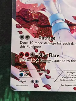 Reshiram (Full Art) RC22/RC25 Holo Legendary Treasures: RC HP Pokemon - Image 5