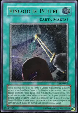 Yu-Gi-Oh! Vincolo Di Potere CRV-IT037 Ultimate Rare [PL] Power Bond | IT 2005 - Image 1
