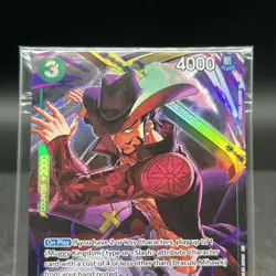 Dracule Mihawk ST12-003 SR Illustration Box Vol 4 SEALED Promo One Piece Card - Image 3