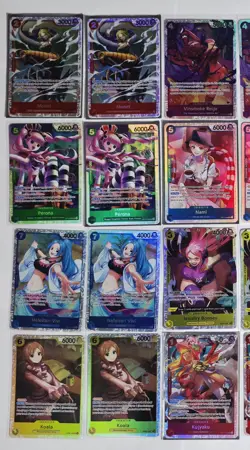 One Piece TCG English Op11-Op14 Waifu SR Lot of 24 NM+ 🔥 - Image 2