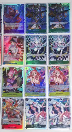 One Piece TCG English Op11-Op14 Waifu SR Lot of 24 NM+ 🔥 - Image 3