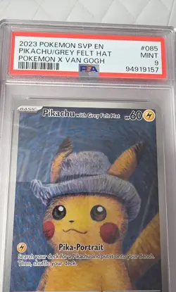 Pikachu with Grey Felt Hat 85 Sv: Scarlet & Violet Promo Cards Regular - Image 1