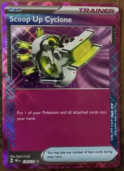 Scoop Up Cyclone 128/131 Pokemon Trainer Single Card TCG - Image 1
