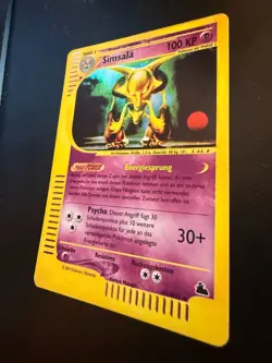 Simsala / Alakazam - H1/H32 - Pokemon Skyridge Holo Rare Card DE - Image 4