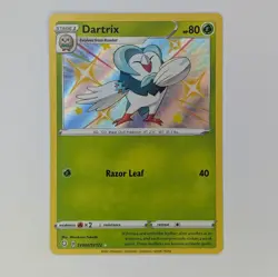 Dartrix Shining Fates Sv002/Sv122 Holo Shiny Holo Rare Pokemon TCG Card - Image 1