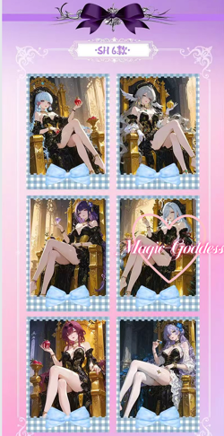 2025 New Yika Creation Floating Dream Vol.1 Anime Waifu CCG Cards - Image 3
