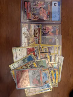 Pokemon Card Lot, Talonflame 29 Grade 8.5 And Many More - Image 1