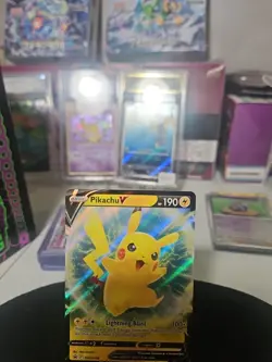 Pikachu V SWSH198 SWSH: Sword & Shield Promo Cards Holo Pokemon Tcg - Image 2