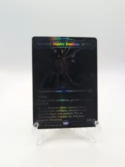 Tekuthal, Inquiry Dominus Raised Foil Oil Slick Phyrexia: All Will Be One NM/M - Image 1