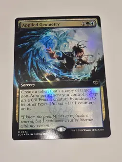Applied Geometry (Extended Art) Secrets of Strixhaven Foil - Image 1