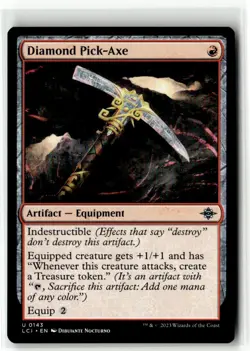 2023 MTG LCI Diamond Pick-Axe U Artifact #143 - Image 1