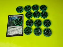 MTG Ooze Counters | +1/+1 Tokens, Slime Against Humanity | Set of 14 - Image 2