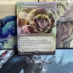 Starfall Invocation #0298 (Showcase) Bloomburrow FOIL NM - Image 1