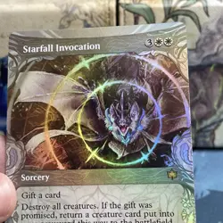 Starfall Invocation #0298 (Showcase) Bloomburrow FOIL NM - Image 2