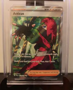 2025 Pokemon Prismatic Evolutions Atticus 133/131 CGC PRISTINE 10 !! - Image 4